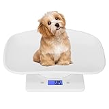 Shoze Digital Haustier-Skala Tierwaage mit LCD-Display für Haustiere und Küche zur Messung von Kleinen Katzen Hunden Futter Kapazität bis zu 10 kg