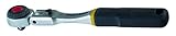 PROXXON 23074 Standard-Ratsche mit flexiblem Kopf Antrieb 6,3mm (1/4')