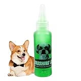 Rissunkv Hundezahnpasta,Atemerfrischer Zahnpasta für die Mundpflege für Haustiere - Natürliche Zahnreinigungscreme für Hunde, 59 ml, sichere Entfernung von Gerüchen bei Haustieren und Katzen