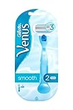 Gillette Venus Smooth Damenrasierer mit wiederverwendbarem Handstück 1 Ersatzklingen