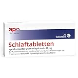 Schlaftabletten Apodiscounter Diphenhydramin 50 Mg 20 stk