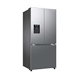 Samsung French-Door-Kühlschrank mit Gefrierfach, 178 cm, 495 l, WiFi & SmartThings AI Energy Mode, Twin Cooling+, Auto Ice Maker, No Frost+, Edelstahl Look, RF50C530ES9/EF