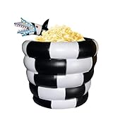 Lustiger Popcorn Sandworm Eimer | 9,84 Zoll Großer Beetle-Juice Sandworm Halloween Eimer | Horrorfilm Sandwurm Statue Popcorn Schüsseln | Sandwurm Figur Popcorn Boxen Für Halloween Dekorationen