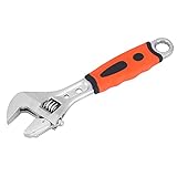 YWBL-WH 8/10/12 Zoll Einstellbarer Schraubenschlüssel für Handreparaturwerkzeug, Starke Zähigkeit für Klempnerwerkzeug, Chrom -Vanadium -Stahl, Autoreparatur (20,3 cm/8in)