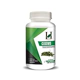 H&C Cissus Kapseln (Cissus quadrangularis) – 900mg pro Portion, 120 vegane Kapseln (2 Monate Vorrat) | Kräuterergänzungsmittel für die Knochengesundheit