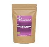 Mariendistel Tee BIO (100g) geschnittenes Mariendistelkraut aus Frankreich – naturbelassen & aromatisch – Milk Thistle Organic von Tausendkraut