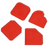 Silikon -Kessel -Werkzeug -Set, 4pcs Cleaner Caulking -Werkzeugkit, Silikondichtungsentferner Glatterer Finisher -Schaber, Silikondichtmittel -Fugen -Fugen -Finish -Werkzeug