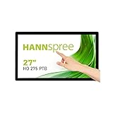 Hannspree HO275PTB 68,58 cm (27') Open Frame Multi Touch-Monitor Full HD 300cd VGA HDMI DP Lautsprecher USB VESA Metall-Gehäuse, Schwarz