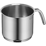WMF Provence Plus Milchtopf Induktion ohne Deckel 14 cm, Milchkochtopf, Kochtopf Induktion 1,7l, Cromargan Edelstahl poliert, unbeschichtet, backofengeeignet