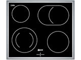 NEFF MR 1342 N Kochfeld Elektro, Glaskeramik, 58.3 cm, Gesamtanschlußwert 7800 W, schwarz