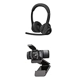 Logitech Zone 300 Wireless Headset HD Pro Webcam C920s