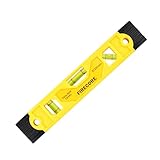 Firecore Wasserwaage 230mm mit Magnet, Torpedo Level mit 3 Bubble Spirit Level 45 °, 90 ° & 180° - FSL230PC