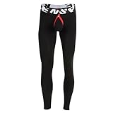 ZDSUHYIW Lange Unterhosen Herren Thermohose Unterwäsche Skiunterwäsche Baumwolle Thermo Unterhose Kompressionshose Atmungsaktiv Laufhose Fussball Unterhose Gym Trainingshose Athletisches Sporthose
