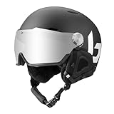 bollé - MIGHT VISOR Black Matte M 55-59cm - Brown Gun Kat 2, Skihelm, Medium, Unisex Erwachsene