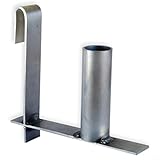 LVYXON Gartenzaun Zubehör Metall Abrollhilfe Haken für PVC Sichtschutzstreifen für Stab Matte Zaun