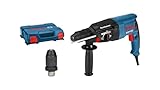 Bosch Professional Bohrhammer GBH 2-26 F (Leistung 830 Watt, Wechselfutter SDS-plus, inkl. Zusatzhandgriff, Tiefenanschlag, Maschinentuch, Schnellwechselbohrfutter, Handwerkoffer)