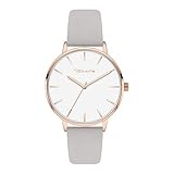 Tamaris Damen Analog Quarz Uhr mit Leder Armband TT-0005-LQ