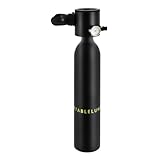 NadineDutol 0.5L Tauchflasche Sauerstoffflasche 3000psi Mini Taucherflasche, 200bar Sauerstofftank Taucher Set, Tragbare Tauchausrüstung zum tauchen mit 5 Bis 10 Minuten Tauchen