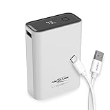 ANSMANN Powerbank 22,5 W PB322PD - Externer Akku mit Einer Kapazität von 20.000 mAh - Notstrombatterie mit USB-A- und USB-C-Anschlüssen, ideal für Smartphones, Tablets, Laptops, Handheld-Konsolen