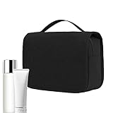 Duschtasche - Große Organizer-Tasche für Badezimmer - Make-up-Zubehör für Gesichtsreiniger, Zahnbürsten, Feuchttücher, Make-up-Entferner, Körperlotion Hepbak