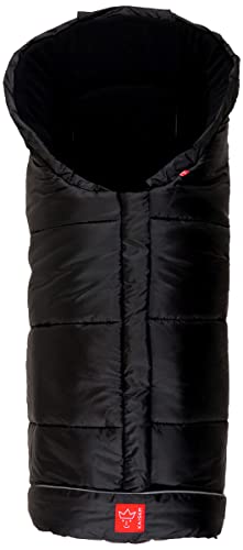 Kaiser Naturfelle 6570825 - Fußsack 'Iglu Thermo Fleece', Farbe: schwarz