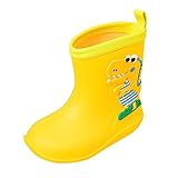 gummistiefel kinder 32, warehouse deal, Gummistiefel Kinder Wasserdichte Eva Regenschuhe Regenstiefel Unisex Halbhohe Gartenstiefel Gummischuhe Dino Stiefeletten Kinderstiefel