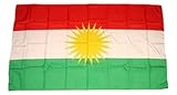 Fahne/Stockflagge Kurdistan 30 x 45 cm Flagge