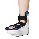 SFKLYU Entlastender Vorfuß Heilschuh, Entlastungs Gehschuh, mit Schuhen Oder Barfuß Tragbar, Leichte Fußstütze bei Metatarsalgie Schmerzen, Ballenzehen und Zehenbruch,Right,L