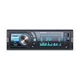 Caliber Autoradio Bluetooth 1DIN, DAB+/FM Tuner, 4x75W, USB/Micro SD, 2.1A Ladefunktion, Aux-in, Freisprecheinrichtung, Externes Mikrofon, RCA Ausgang, DAB+ Antenne, 85mm, MP3/WMA/APE/FLAC/AAC