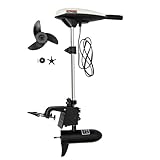 12V Elektromotor Außenborder,Außenbordmotor 65LBS Elektro Bootsmotor Fischerboot Motor,Außenborder Bootsmotor für Schlauchboote und Fischerboote, 40 cm Kurzer Schaft