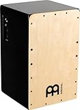 Meinl Percussion Pickup Snarecraft Cajon - Große Trommelkiste mit Tonabnehmer, Snare und Bass Sound - Schlagfläche Baltische Birke (PSC100B)