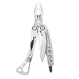 LEATHERMAN - Skeletool Multi-Tool, leicht und kompakt, mit 7 wichtigen Werkzeugen, Edelstahl