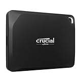 Crucial X10 Pro 1TB Externe SSD Festplatte, bis zu 2100MB/s Lesen und 2000MB/s Schreiben, Portable Solid State Drive, USB-C 3.2, PC und Mac, Wasser- und Staubgeschützt - CT1000X10PROSSD902