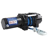 Elektrische Seilwinde 12V mit Funkfernbedienung, 4500 lbs Zugkraft Motorwinde Seilzug Elektrowinde, Ideal für ATV, SUV und Geländefahrzeug