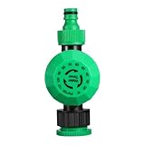 UPKOCH Automatischer Mechanischer Bewässerungscomputer Garten Bewässerungscontroller Wasser Timer Wetterfest Langlebig für Außenbereich Präzise Bewässerungszeitsteuerung
