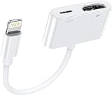HDMI Adapter für iPhone und iPad 【Apple MFi-Zertifiziert】 Lightning HDMI Adapter Lightning Digital AV Adapter Video & Audio Sync Bildschirm HDMI Kabel Connector für iPhone 14/13/SE/12/11/XS/XR/X/iPad