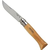 Opinel 04428 VRI N8 ZB5197919 – Messer aus Edelstahl mit Blocker, 8.5 cm