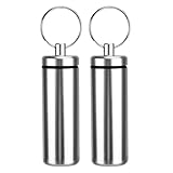 Aschenbecher, Taschenaschenaschenbecher, tragbar, tragbar, Aschenbecher aus Edelstahl, Auto-Aschenbecher, Reiseaschenbecher, für jede Outdoor-Aktivitäten auf Reisen, 2 Stück