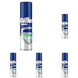 Gillette Series Bartpflege beruhigendes Rasiergel Männer (200 ml), mit Aloe Vera, Geschenk für Männer (Packung mit 5)