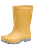 Realpaks Wasserdichte Kinder Gummistiefel SD 2/2 - Regenstiefel für Jungen und Mädchen - wasserdicht Grelb_grau 33_34