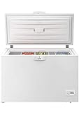 Beko HSA29540N Gefriertruhe/ 284 l /38 dB/HxBxT: 86x128,5x72,5 cm, Weiß