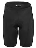 VAUDE Fahrradhose Herren kurz, Men’s Active Pants Black Uni L, gepolsterte Radhose mit hoher Elastizität für maximale Bewegungsfreiheit, schnelltrocknend & atmungsaktiv