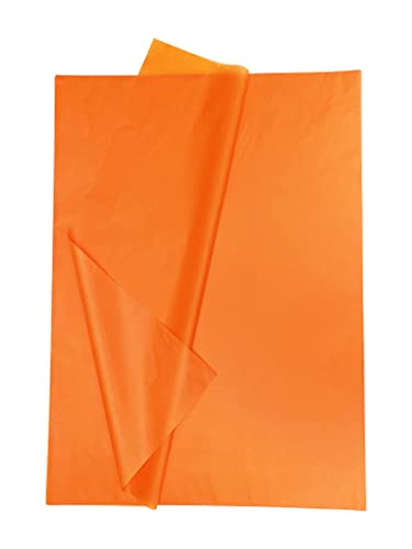 Creavvee Seidenpapier 50x70 cm, Orange 28 Blatt, F7167