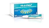 Vit-A-Vision Augensalbe – Zur langanhaltenden Verbesserung des Tränenfilms & Schutz der Augenoberfläche bei Augentrockenheit, mit Dexpanthenol und Vitamin A, konservierungsmittelfrei, 2 x 5 g