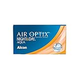 Air Optix Night & Day Aqua Monatslinsen weich, 6 Stück, BC 8.6 mm, DIA 13.8 mm, -2.5 Dioptrien