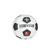 Derbystar Herren Bundesliga Brillant Mini Classic v23 Fußball, Weiss Schwarz Grau, Einheitsgröße