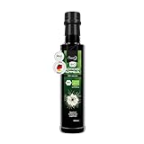 Sunnah Shop® Bio Schwarzkümmelöl ungefiltert kaltgepresst 250ml - Black Seed Oil Organic - 100% rein aus ägyptischen Nigella Sativa