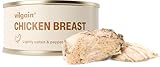 Vilgain Fleischkonserven – 100% natürlich, ohne Konservierungsstoffe, proteinreich, saftige Stücke, geprüfte Herkunft, ideal für gesunde Ernährung & schnelle Gerichte (100g, Hähnchenbrust)