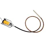Elektrisch Betonrüttler 2000W Innenrüttler Flaschenrüttler Profi Industiraler Betonvibrator für Einführen in nassen Beton, 4 Meter langer Schacht Dauerbetrieb