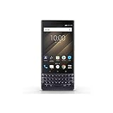 BlackBerry KEY2 LE Dual-SIM (64 GB, BBE100-4, QWERTZ-Tastatur) (nur GSM, nicht CDMA) 4G Smartphone Factory Unlocked (Champagner / Gold) - Internationale Version